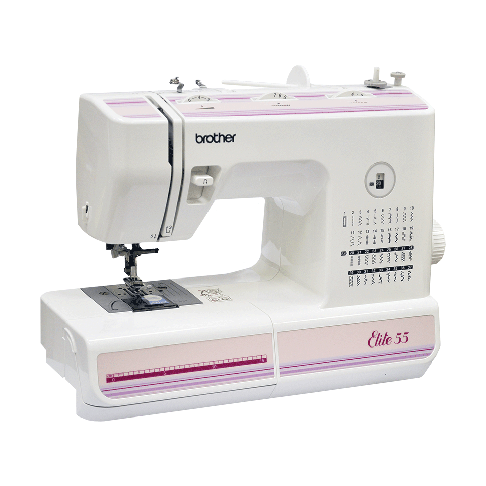 Elite 55 электромеханическая швейная машина  6