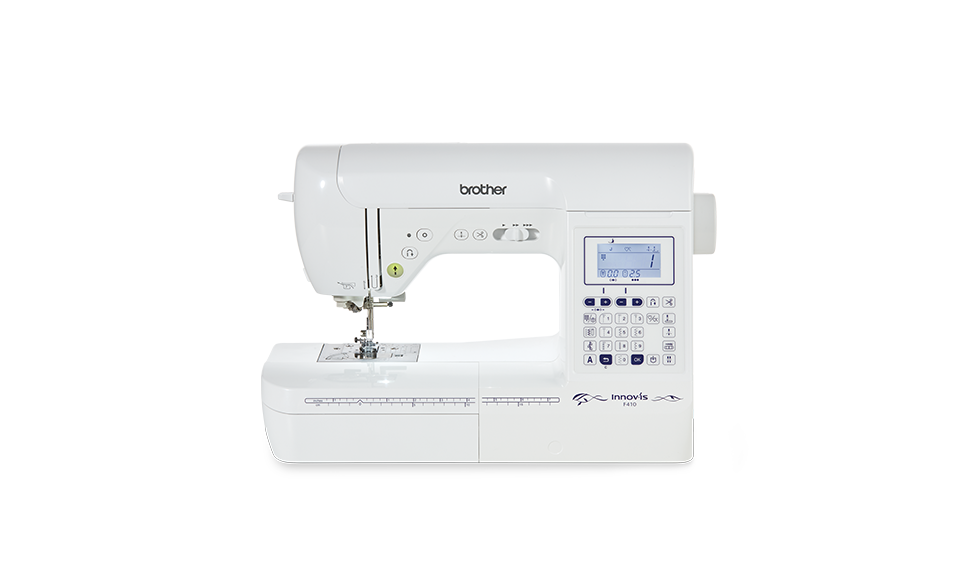 Vue de face de l’Innov-is F410 pour couturiers débutants