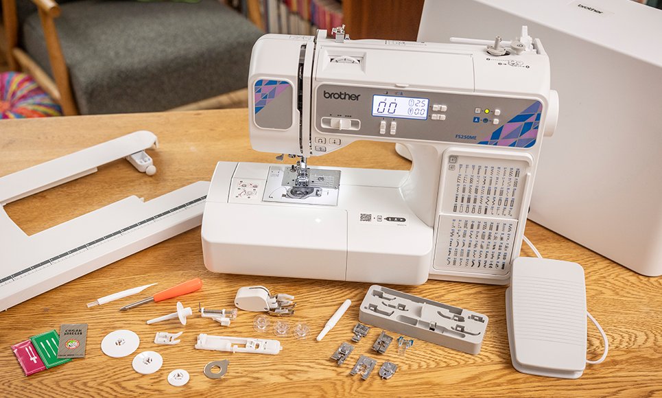 FS250 Makers Edition sewing and quilting machine 8