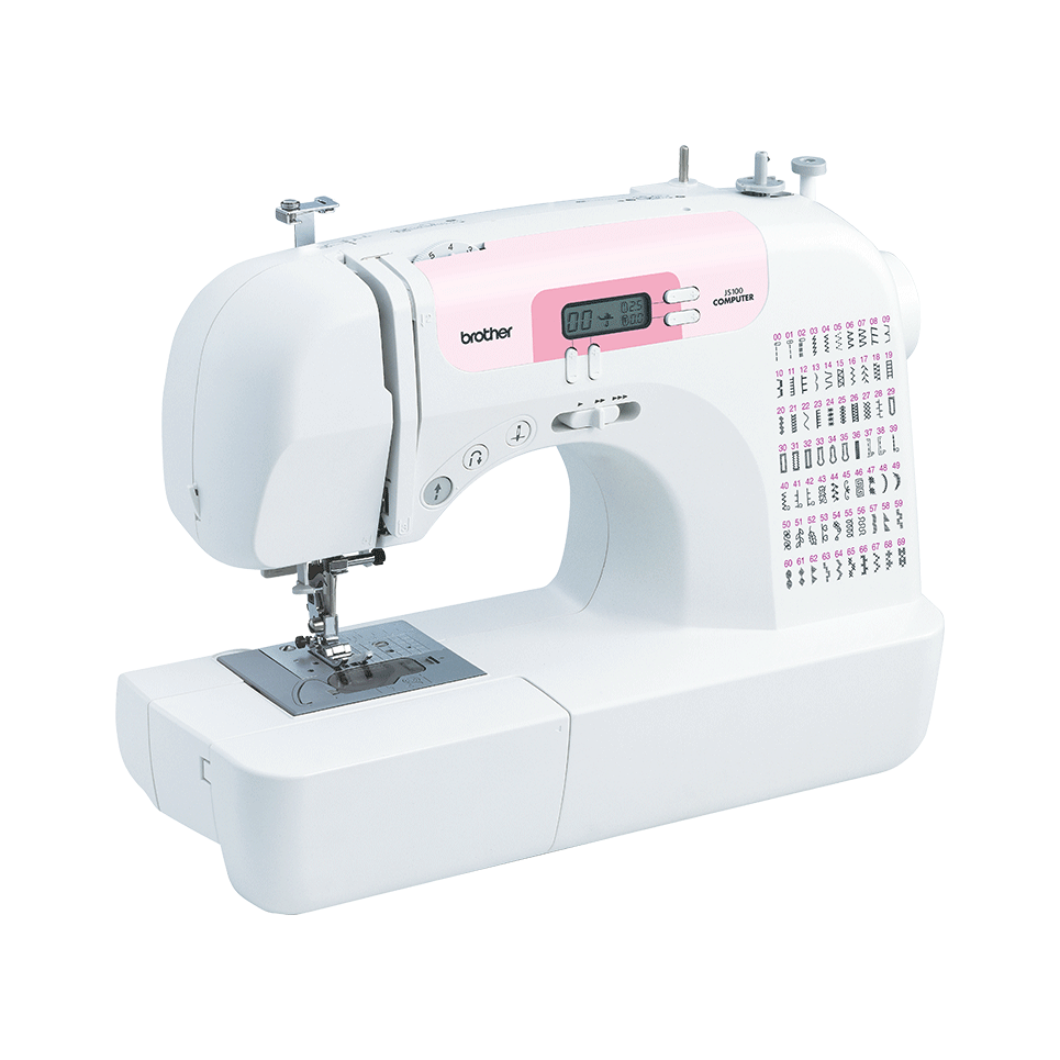 JS100 компьютеризованная швейная машина  8