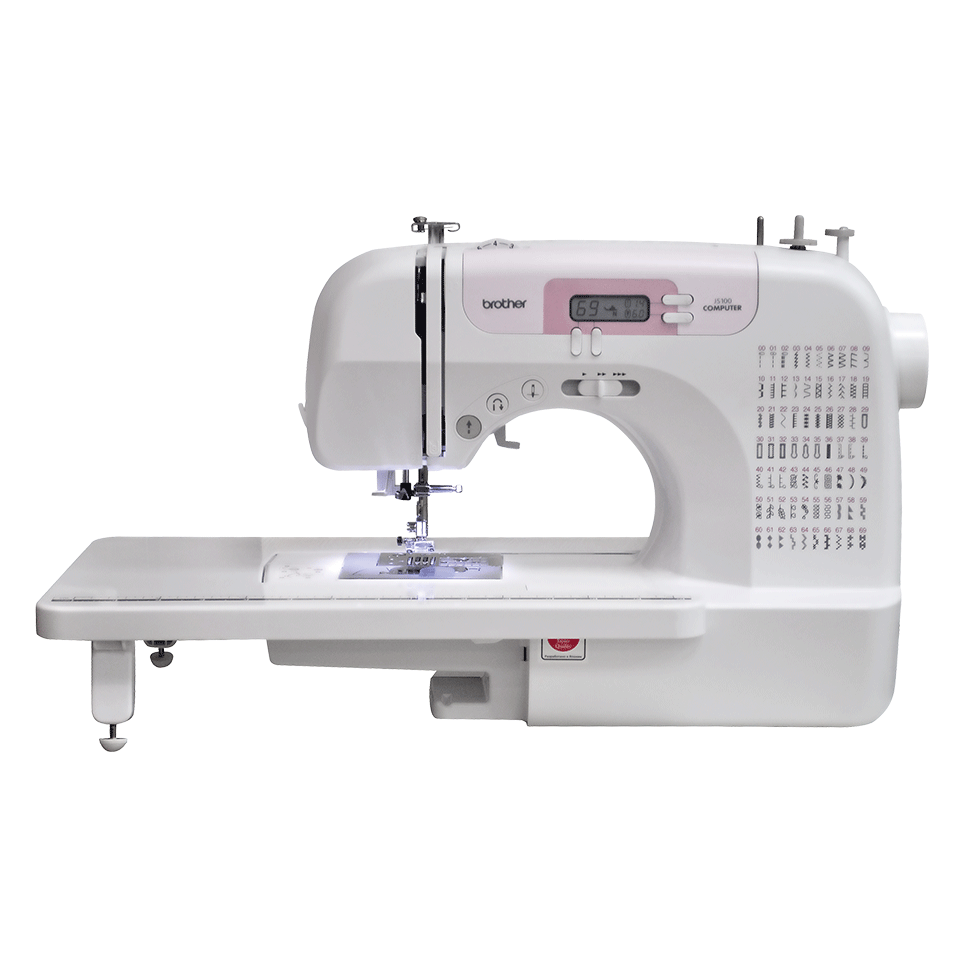 JS100 компьютеризованная швейная машина 