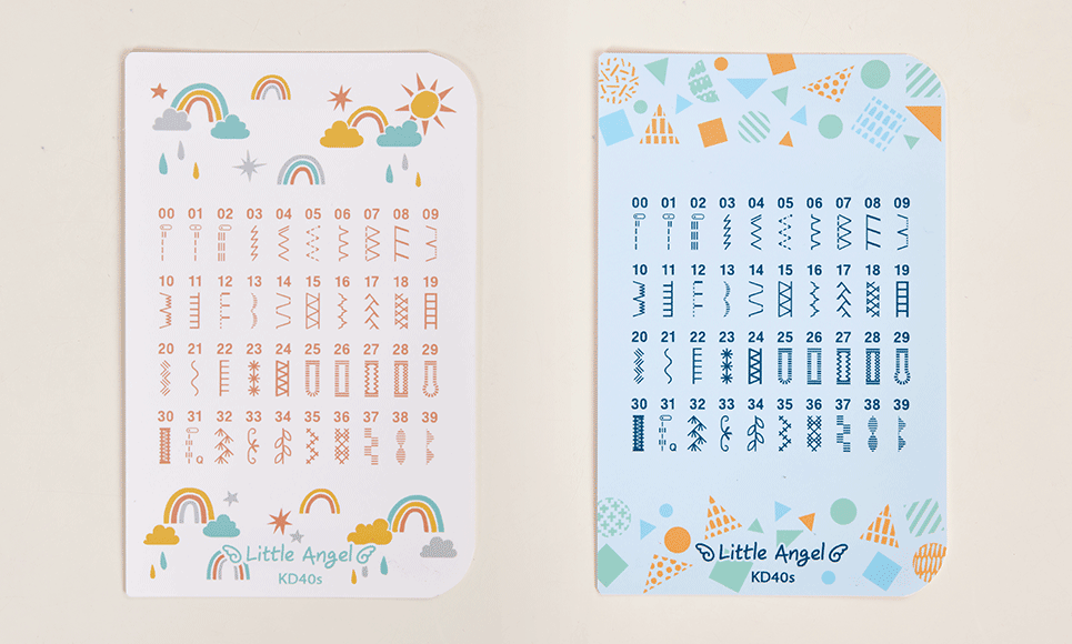 KD40s Little Angel (Petit Ange) machine à coudre électronique 9