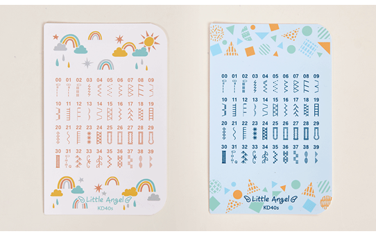 KD40s Little Angel (Petit Ange) machine à coudre électronique 9