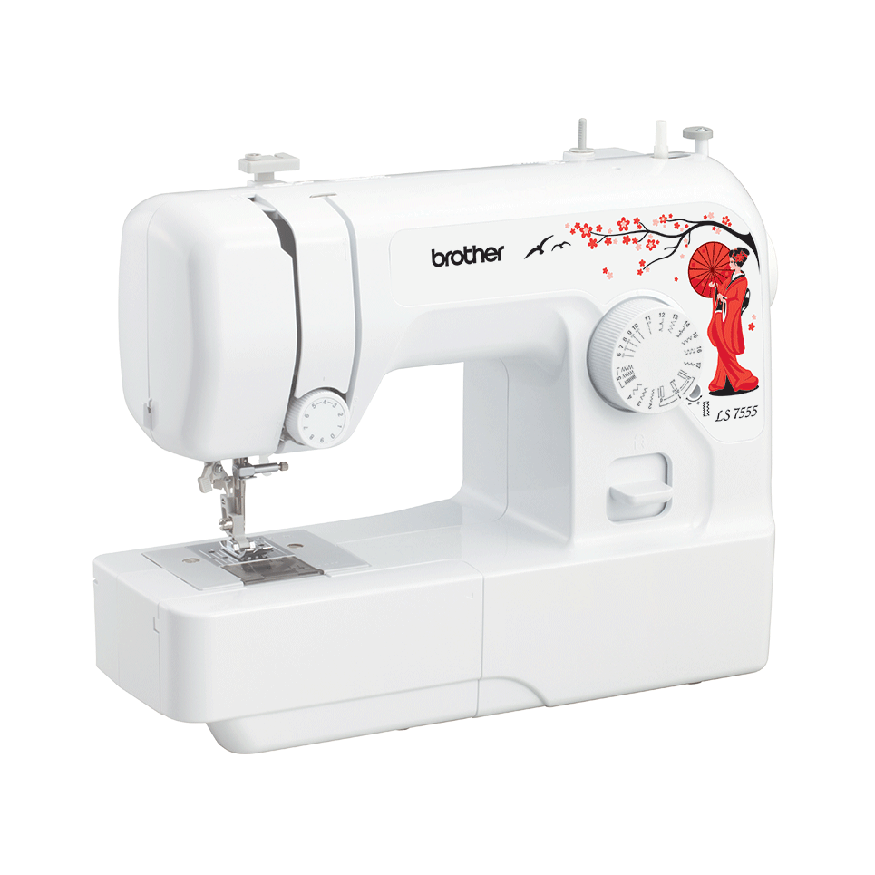 LS 7555 электромеханическая швейная машина  5