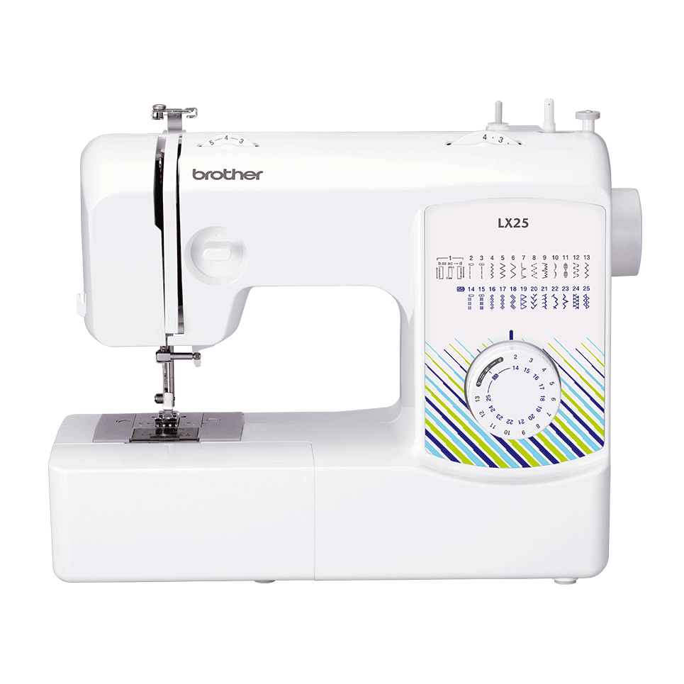 Brother LX25 mechanical sewing machine for beginners front view