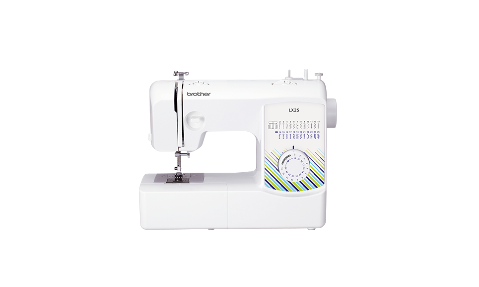 Brother LX25 mechanical sewing machine for beginners front view