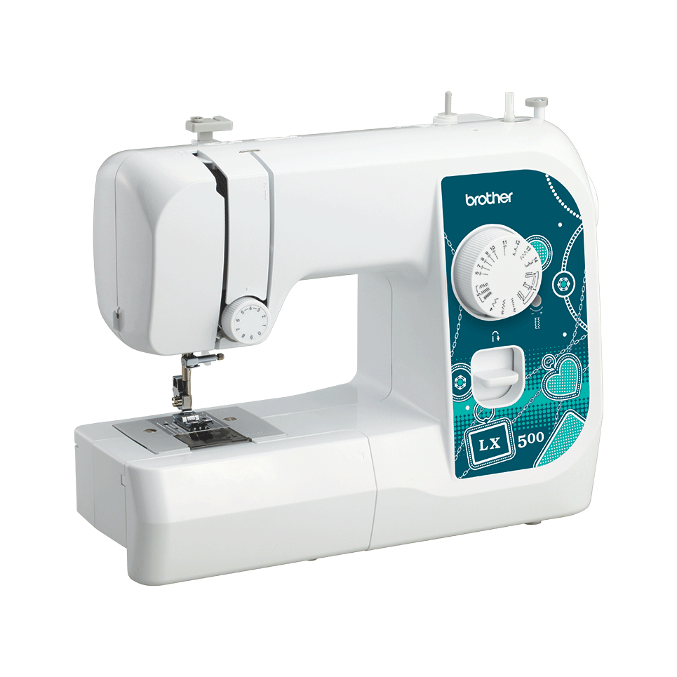 LX500 электромеханическая швейная машина  5