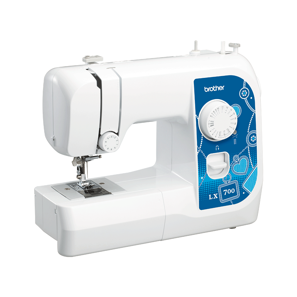 LX700 электромеханическая швейная машина  5