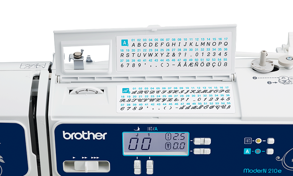 ModerN210e компьютеризованная швейная машина  4