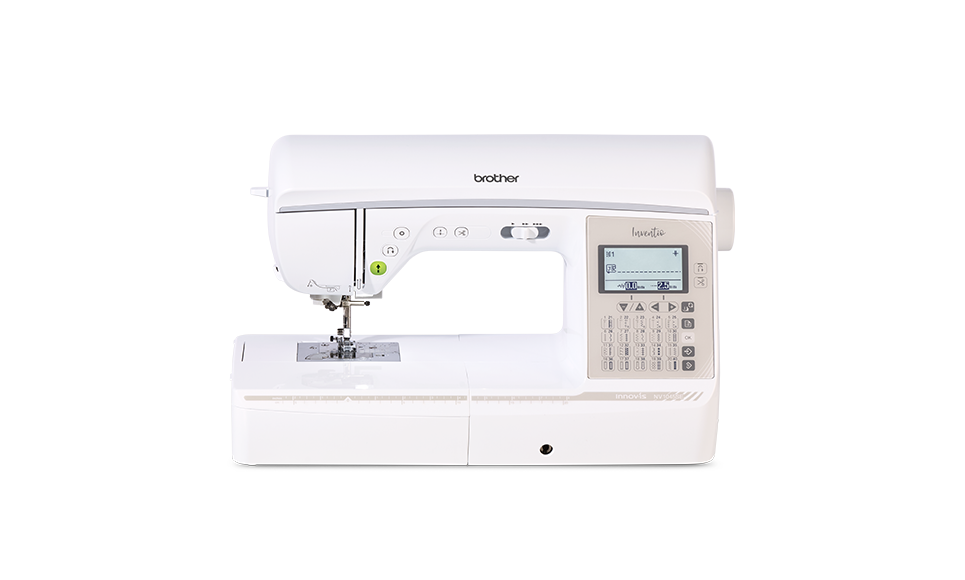 Die Vorderansicht der Brother Inventio NV1045.