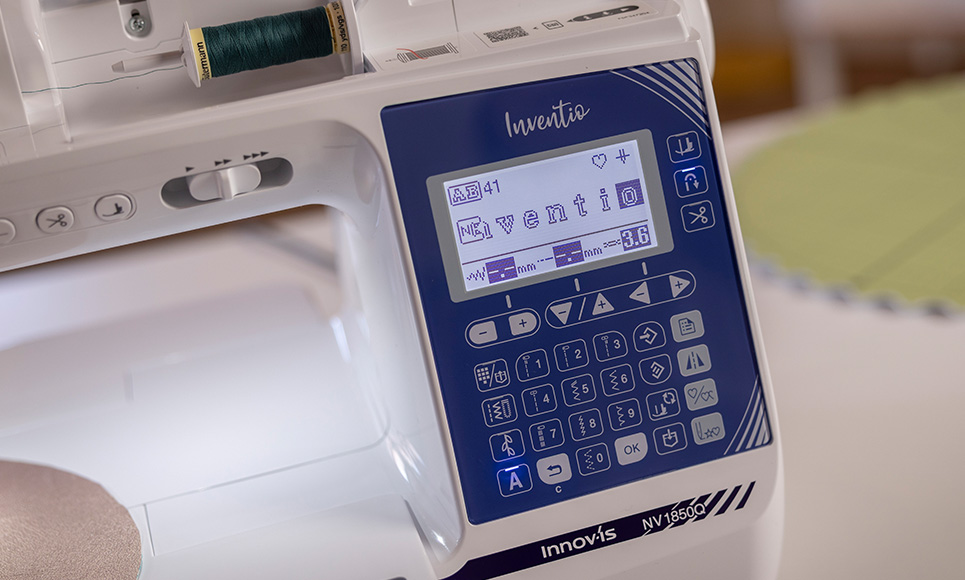 Inventio NV1850Q Näh- und Quiltmaschine 3