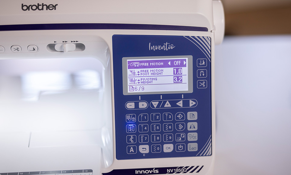 Inventio NV1850Q Näh- und Quiltmaschine 4