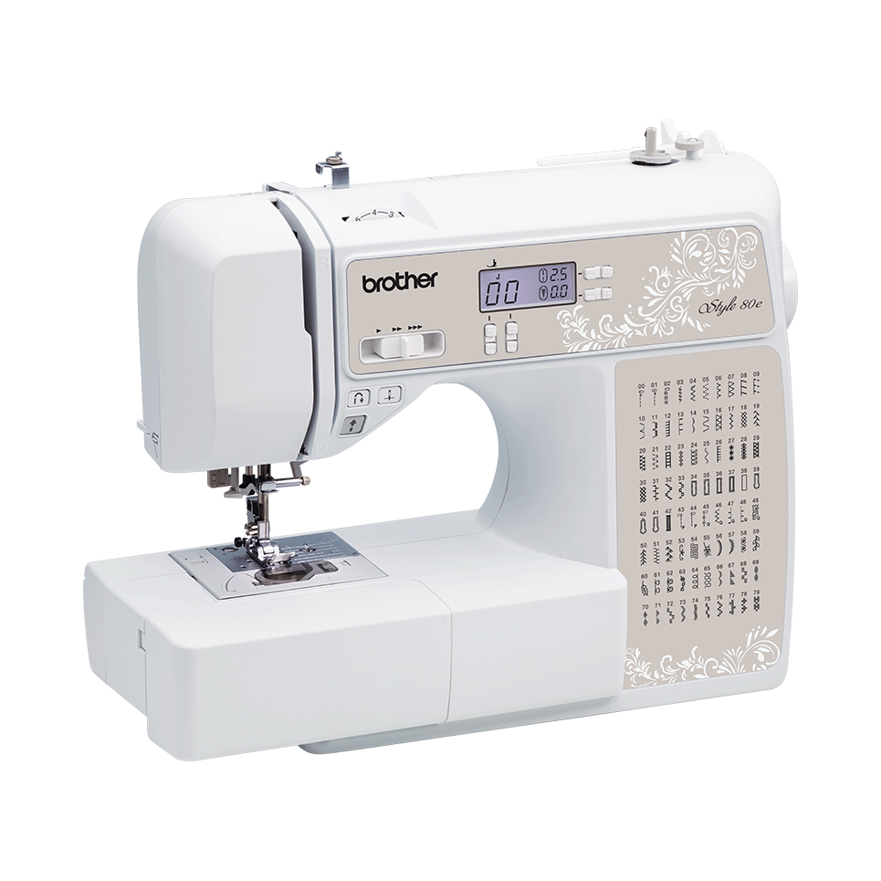 Style 80e компьютеризованная швейная машина  8