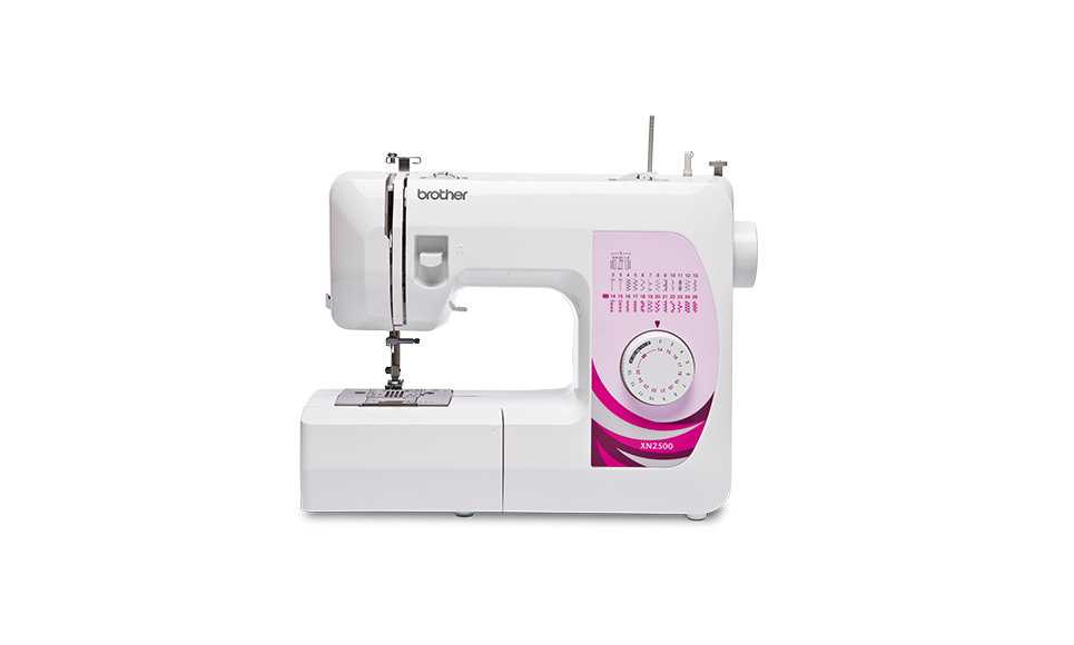 Brother XN2500 mechanical sewing machine for beginners front view